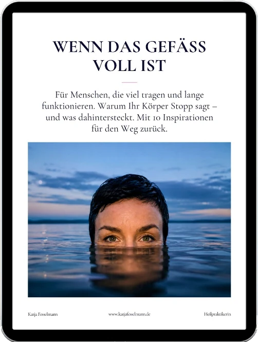 Broschüre: Wenn das Gefäß voll ist